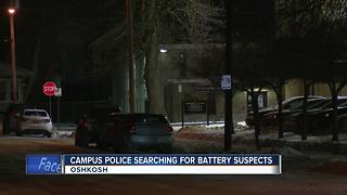 Oshkosh Police search for battery suspects