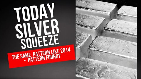 TODAY SILVERSQUEEZE PATTERN happened years ago