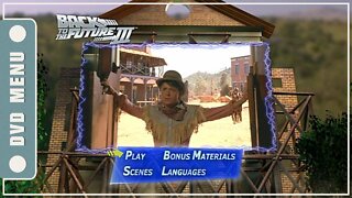 Back to the Future Part 3 - DVD Menu