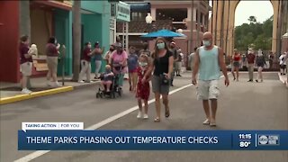Walt Disney World, Universal Orlando to stop temperature screenings upon entry