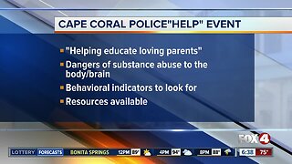 Cape Coral Police hosting event to help parents