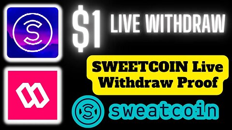 Sweatcoin Withdraw Money Live Withdraw Proof | Sweatcoin How To Get The Money | Sweat Wallet Money