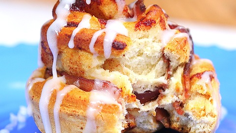 Bacon Cinnamon Rolls