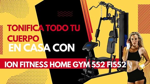 Multiestación ION Fitness Home Gym