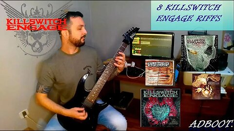 My Top 8 Killswitch Engage Riffs - Part 1 (Amplitube 5)