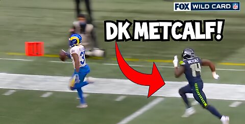 Fastest 40-Yard Dash Ever? DK Metcalf's Jaw-Dropping Run in Full Football Gear!