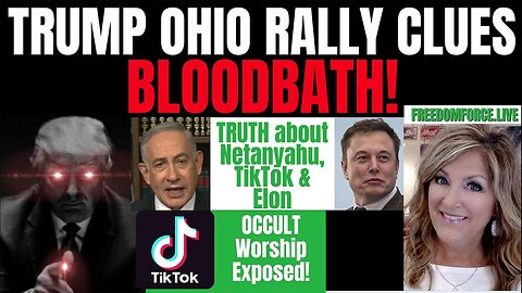 Melissa Redpill Situation Update 03-18-24: "Trump Ohio Rally - Netanyahu, ELON, TIKTOK, Haiti"