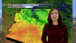 Storms clearing out, bringing sunshine and warmer temperatures