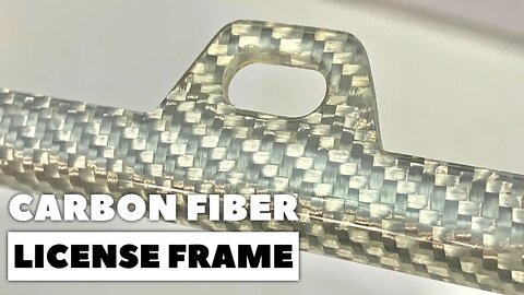 Real Carbon Fiber License Plate Frame Review