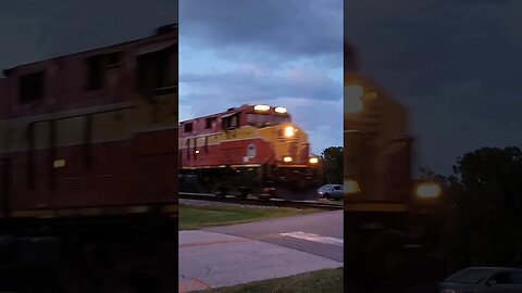 Florida East Coast Railway FEC-107 at Daytona Beach Golf Club August 11 2023 #railfanrob #fec107