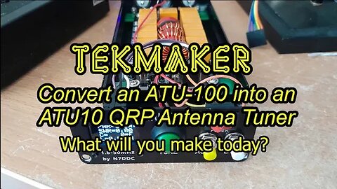 Maximize your QRP setup: Step-by-step guide to convert ATU100 into ATU10