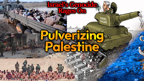 Absolute Destruction: Israel's Never-Ending Annihilation Of Palestine Continues Unabated! Evil!