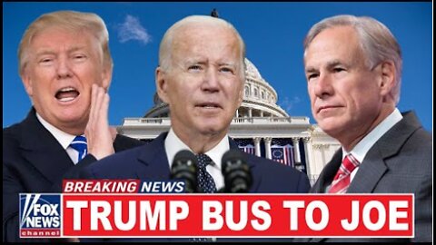 ‘WE WILL CONTINUE’ Abbott sends SH0CKWAVE to Biden with more ‘allien buses’ to DC…Trump praises him