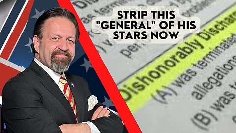 Strip this "General" of his stars now. Sebastian Gorka on AMERICA First