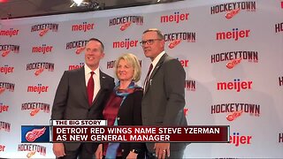 Detroit Red Wings name Steve Yzerman as new GM