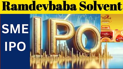 Rmadevbaba Solvent IPO | SME IPO