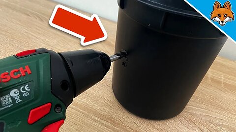THEREFORE you should drill 2 Holes in your Trash Can 💥 (AMAZING) 🤯