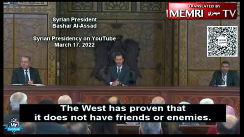 Syrian President tells it like it is