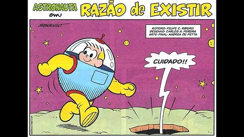 Astronauta em-Razão de existir | Gibis do Rapha 2