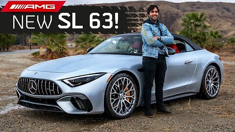 IT'S BACK! Reborn Mercedes SL 63 AMG First Drive - with Mr AMG!