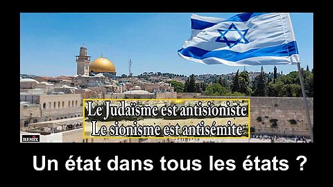 ISRAEL / Radiographie d'un "Etat" schizophrène aux liaisons dangereuses (Hd 720) Voir lien au descriptif