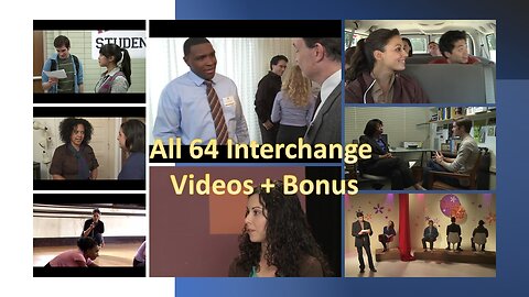 Cambridge Interchange English Videos Compilation - All 65 Videos for ESL