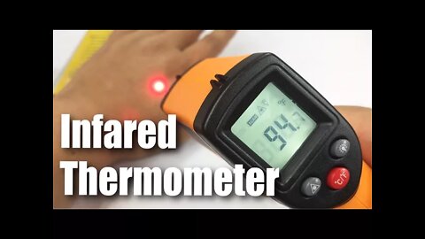 TopOne Digital Laser IR Infrared Handheld Temperature Meter Thermometer Review