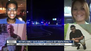Victim's family says suspect should get death penalty