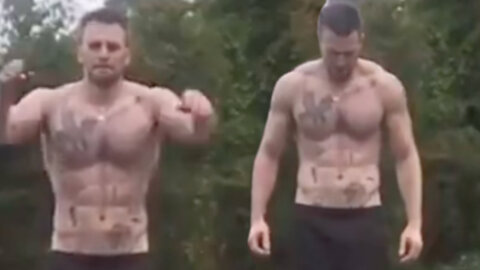 Chris Evans BREAKS INTERNET By Showing Off His Body Covered In Tattoos!