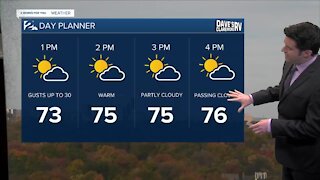 Wednesday Noon Weathercast