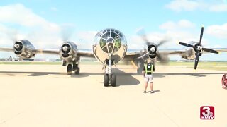 B-29 bomber was recently restored