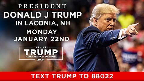 President Trump in Laconia, NH