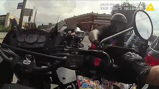 VIDEO: Cleveland traffic supervisor pursues ATV driver after crash