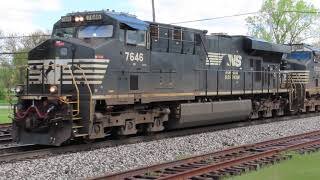 Norfolk Southern 21T Intermodal Train from Fostoria, Ohio May 8, 2021