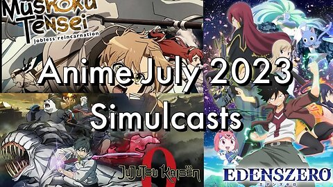 New Incredible Anime shows to watch this July Simulcast 2023! MUST WATCH!