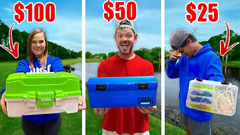 Ultimate POND FISHING Tackle Box ($25 BUDGET!) 