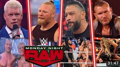 WWE Monday Night RAW 17/4/2023 Highlights | WWE RAW 17 April 2023 Highlights | WWE Today