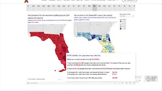 Tampa Bay area counties have among the lowest rates of senior COVID-19 vaccinations in state