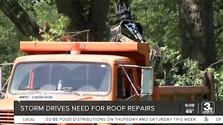 Storm drives need for roof repairs