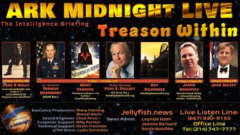 The Intelligence Briefing / Treason Within - John B Wells LIVE