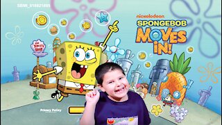 Spongebob SquarePants: SpongeBob Moves in Android Game Review in 4K
