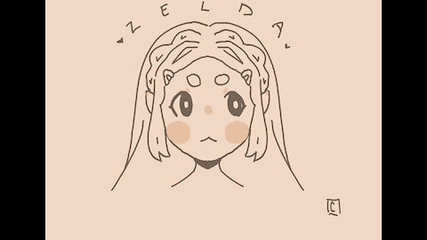 Zelda Turnaround (Practice Animation)
