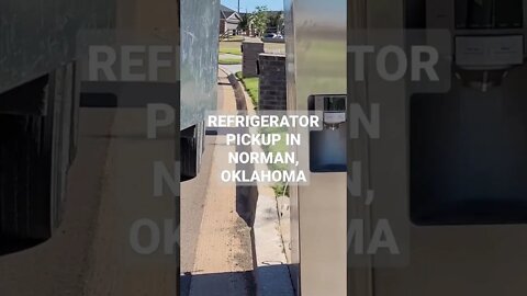 REFRIGERATOR CURBSIDE PICKUP IN NORMAN, OKLAHOMA | SOONER STATE JUNK REMOVAL