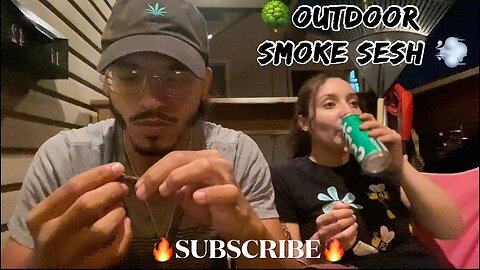 🌳Nightime Outdoor Smokesesh 💨/ Backwood Filled With Apple Fritter & Biscotti 🍃