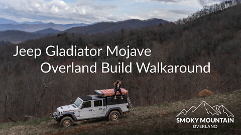 Jeep Gladiator Mojave Overland Build Walkaround