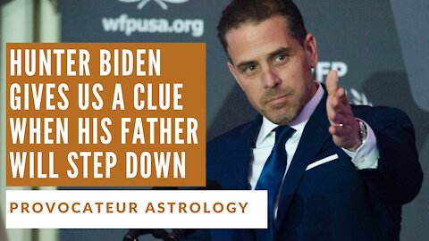 Hunter Biden Gives Us A Clue When His Father Will Step Down