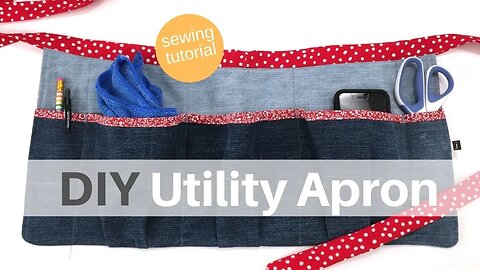 DIY Utility Apron | Sewing Tutorial