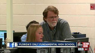 Florida's only "fundamental" high school flourishing in Pinellas County