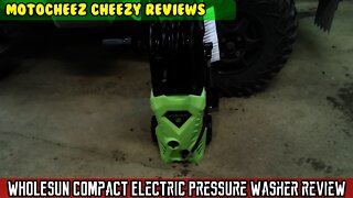 WHOLESUN Compact 3000PSI Electric Pressure Washer 2.4GPM Power Washer review. Pressure hose reel