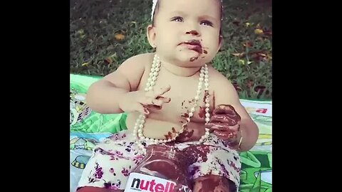 NUTELLA #nutella #chocolate #tiktok #viralvideo #baby #meme #shorts